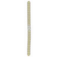Authentic Seiko 10mm Gold/Silver Two Tone Metal watch band