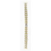 Authentic Seiko 13mm Ladies' Gold/Silver Two Tone watch band