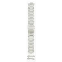 Authentic Seiko 22mm Silver Tone Stainless Steel Metal watch band