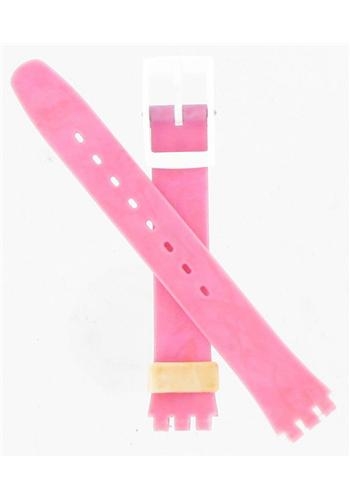 Genuine Authorized Dealer  Swatch,watch bands,watch straps,leather watch bands,metal watchbands ,,, 12mm Pink Swatch watch band