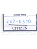 Citizen 387-0510 watchband