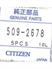 Citizen 509-2678 watchband