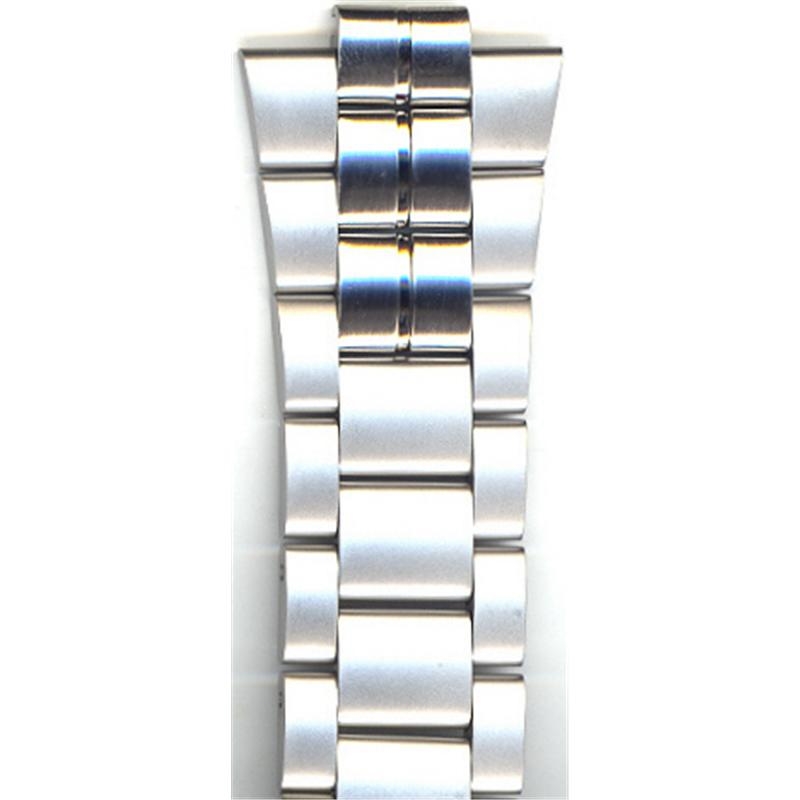 Seiko 4604ZG 7T32-6K19 Genuine Seiko Watchband 4604ZG/4604JG Alarm  Chronograph-Silver Tone S/S Metal watchband 