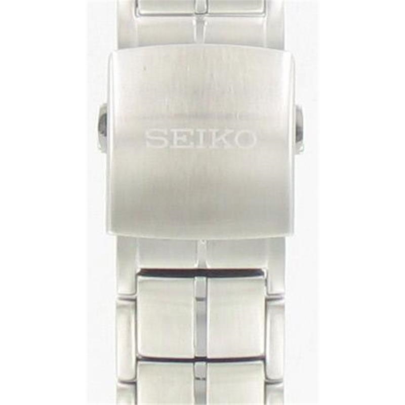 Seiko 33V1JZ 7L22-0AD0 Sportura Kinetic 29/15mm Silver Tone Stainless ...