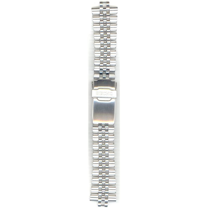 Seiko 44G2JZ 7S26-0030 Genuine Seiko Watchband 20mm Silver Tone Metal-44G2JZ  watchband 