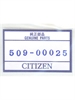 Citizen 509-00025 watchband