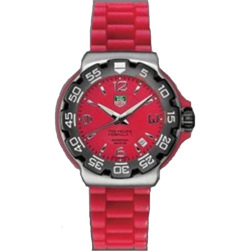 tag heuer red dial
