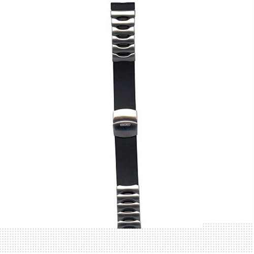 Mika⑨ Seiko 4GC9HB 5M42-0E39 Kinetic 19mm Mens Silver Tone Metal