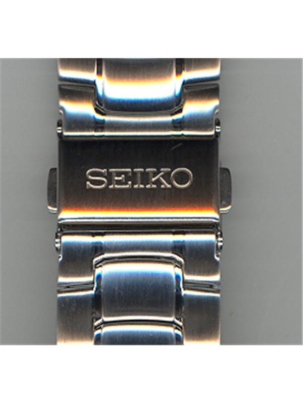 Seiko 30H6ZB 7N42-7C00 30H6ZB 22mm Silver Tone Stainless Steel Metal ...