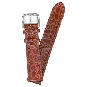 Genuine Authorized Dealer  Tissot,watch bands,watch straps,leather watch bands,metal watchbands ,,T600013258,Genuine Tissot Watchband 20mm Brown CrocoGrain watch band