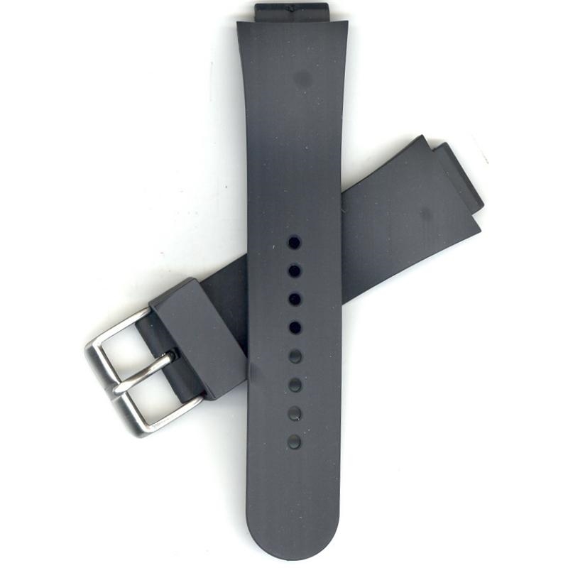 Seiko 4J62ZZ 7T92-0AX0 Genuine Seiko Watchband 16mm Black Rubber  Strap-4J62ZZ watchband 849252001287 