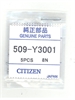 Citizen 509-Y3001 watchband