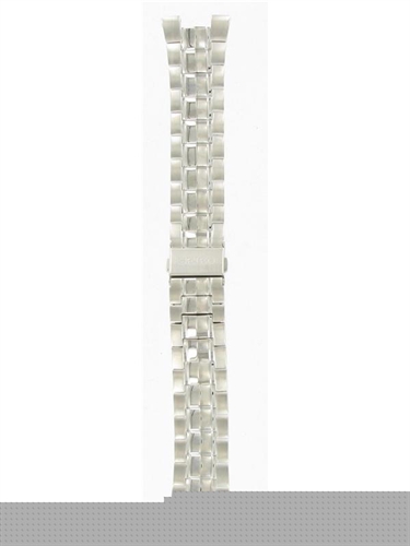 Seiko 33J9JG 5M62-0AP0 Kinetic 25mm Stainless Steel Metal Silver Tone  watchband 