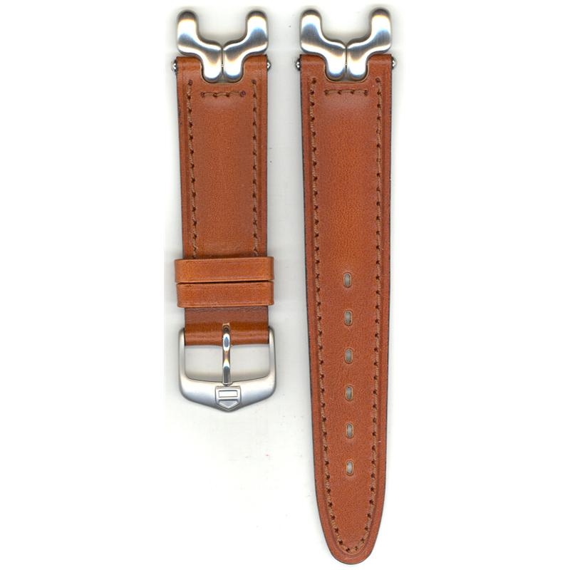 tag heuer calibre 5 leather strap