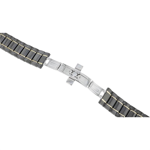 black and gold watch band
