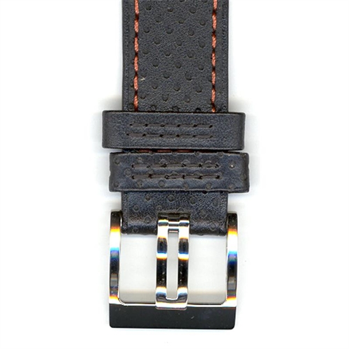 Seiko 4KT3JZ 7T82-0AA0 Sportura Retrograde Chronograph 22mm Black Leather  watchband 