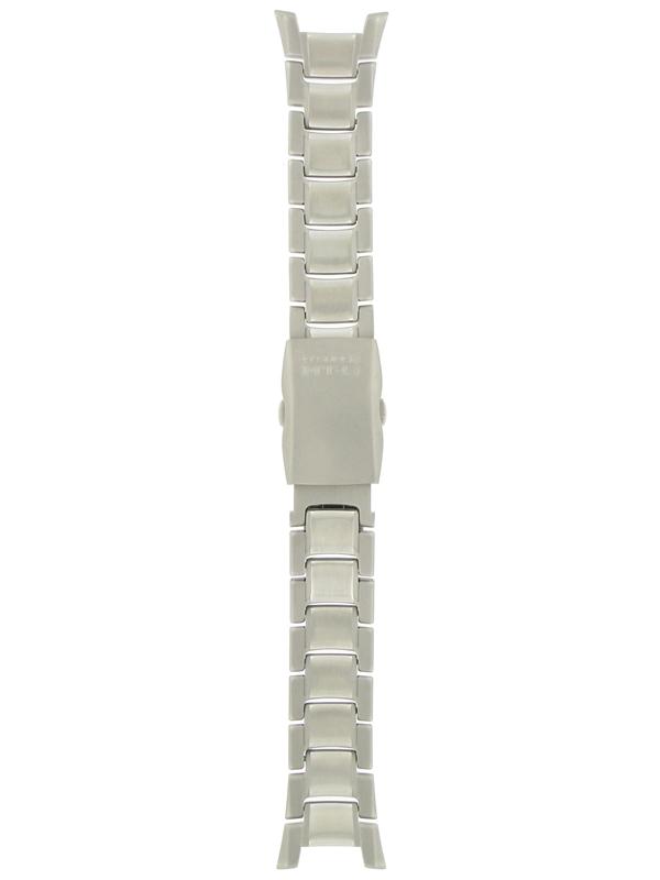Casio 25/14mm Silver Tone Stainless Steel Metal Band  