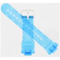 Authentic Casio 14/23mm Turquoise Plastic Band watch band