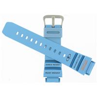 Authentic Casio 26.5/21mm Metallic Blue Resin watch band