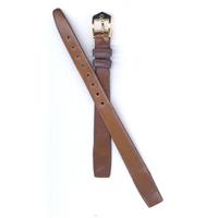 Authentic Hirsch 10mm Brown Calf watch band