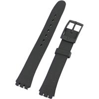 Authentic Swatch Replacement 13mm Ladies' Small Black PVC watch band