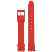 Authentic Swatch Replacement Small (Ladies') PVC Red watch band