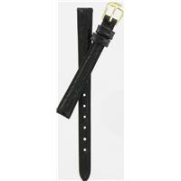 Authentic Kreisler 10mm Black Croco Grain watch band