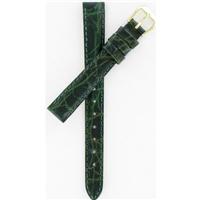 Authentic Kreisler 12mm Green Croco Grain watch band