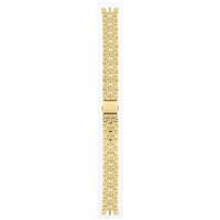Authentic Seiko 15mm Gold Tone Stainless Steel Metal watch band