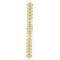 Authentic Seiko 17mm Gold Tone Stainless Steel watch band