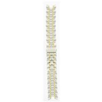 Authentic Seiko 18mm Stainless Steel Gold/Silver Two Tone watch band