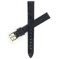 Authentic Movado 15mm-Lizard-Black-Long watch band