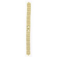 Authentic Citizen 12mm Gold Tone S/S Metal watch band