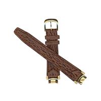 Authentic Noblia 19mm Brown Sharksin-59-E0330 watch band