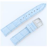 Authentic Citizen 18mm Eco Drive-Blue Alligator Grain-59-K50105 watch band