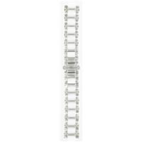 Authentic Citizen  Silver Tone Stainless Steel and White Ceramic watch band
