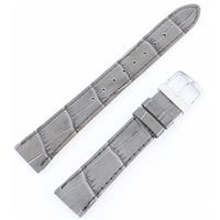 Authentic Citzen Gray Croco Grain Leather watch band