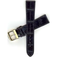 Authentic Citizen 19mm Black Alligator Grain watch band