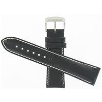 Authentic Citizen 22mm Black Cordovan Leather- 59-T50213  watch band
