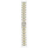 Authentic Seiko 20mm Gold/Silver Two Tone Stainless Steel Metal watch band