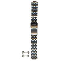 Authentic Pulsar 20mm Gold/Titanium Two Tone Bracelet watch band
