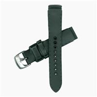 Authentic Seiko 16mm Black Silicon Rubber watch band