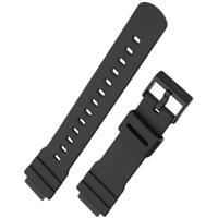 Authentic Casio 16mm Black Resin-AW Series-ARW31 AW20 watch band