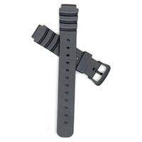 Authentic Casio Black Resin-14mm-71604555 watch band