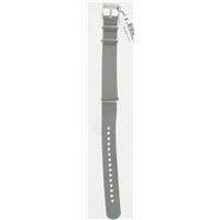 Authentic Fossil 18mm-Gray Nylon Field watch band