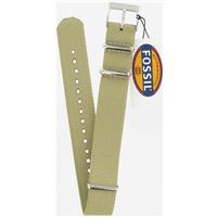 Authentic Fossil 18mm Khaki Nylon Field watch band