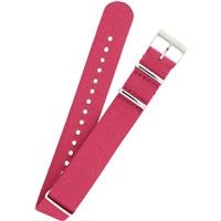 Authentic Fossil 18mm Fuchsia Nylon Field watch band