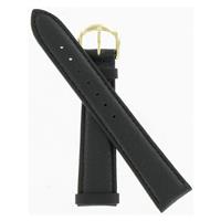 Authentic WBTG 19mm Black Padded Calfskin watch band
