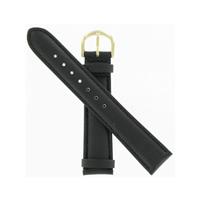 Authentic WBTG 18mm Black Padded Calfskin watch band