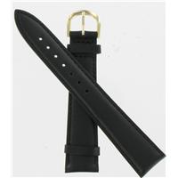 Authentic WBTG 20mm Black Long Length Padded Calfskin watch band